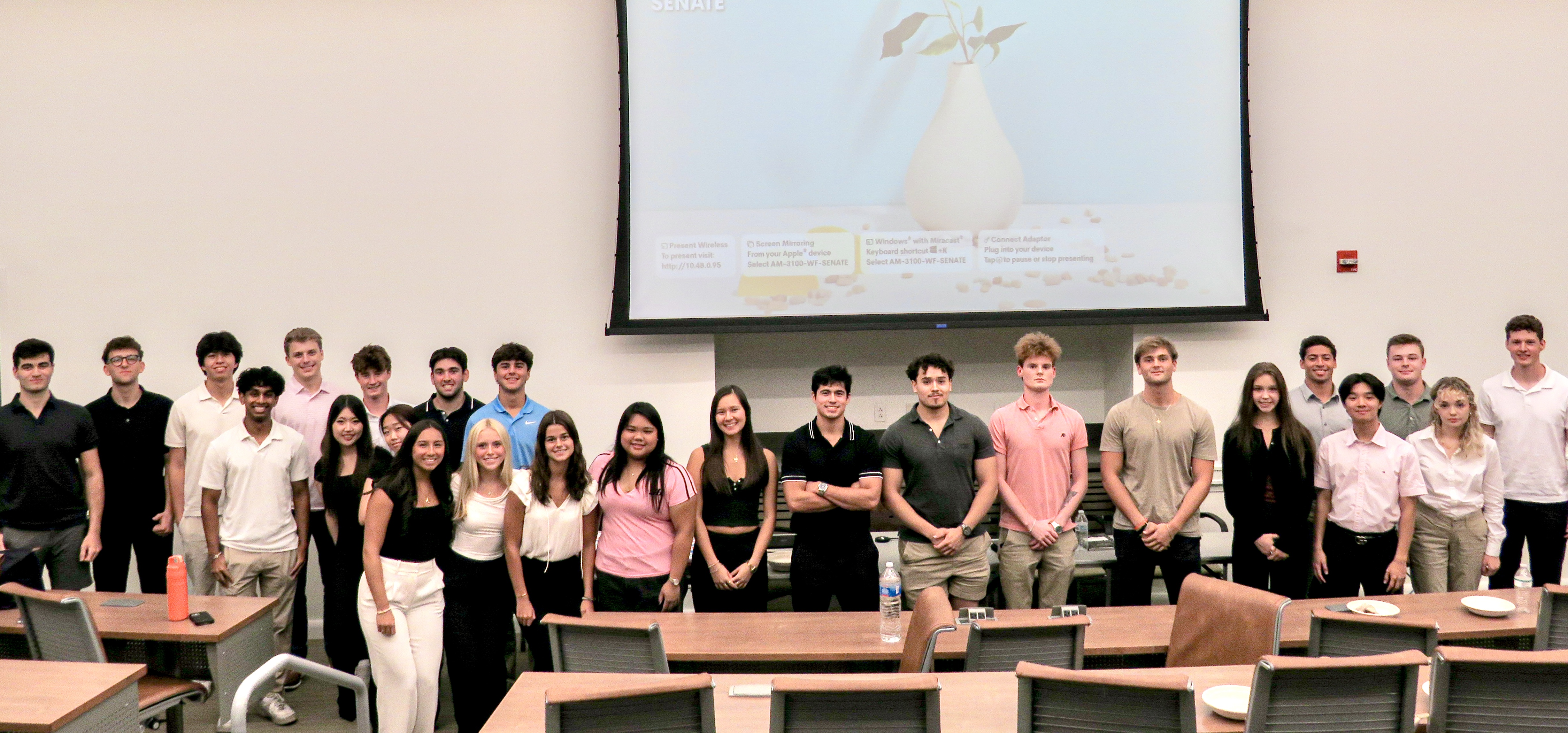 Scholars of Finance organization meeting